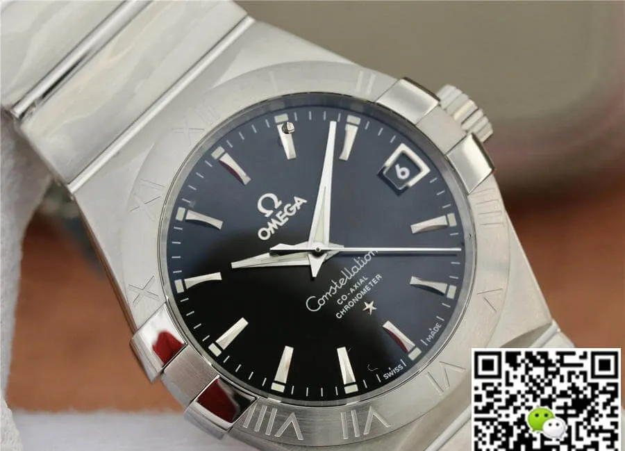 Omega Constellation 123.10.38.21.01.001 VS Factory 1:1 Best Edition Replica Watch Silver Strap